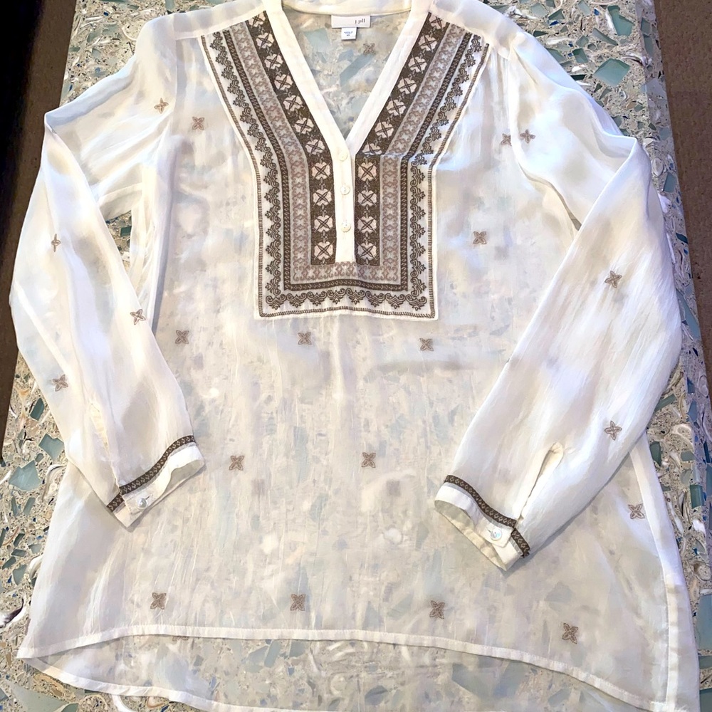 XS JJILL Gossamer Tunic